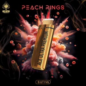 Peach Rings Ace Ultra Premium Gold - 2G Diamond Sauce Disposables