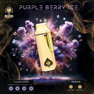 Purple Berry Ice Ace Ultra Mini Gen 4 - 2G Hybrid Disposable Vape