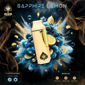 Sapphire Lemon Ace Ultra Mini Gen 4 - 2G Hybrid Disposable Vape